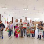 Festejaron menores migrantes la Navidad con Carlos y Alejandra