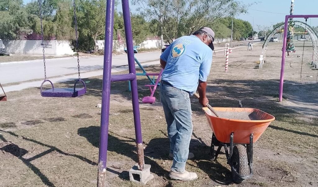 Con mantenimiento y limpieza ofrece mejores espacios el Gobierno de Reynosa