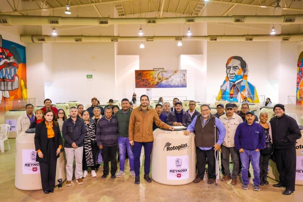 Apoya Gobierno de Reynosa infraestructura hidráulica de centros de convivencia espiritual