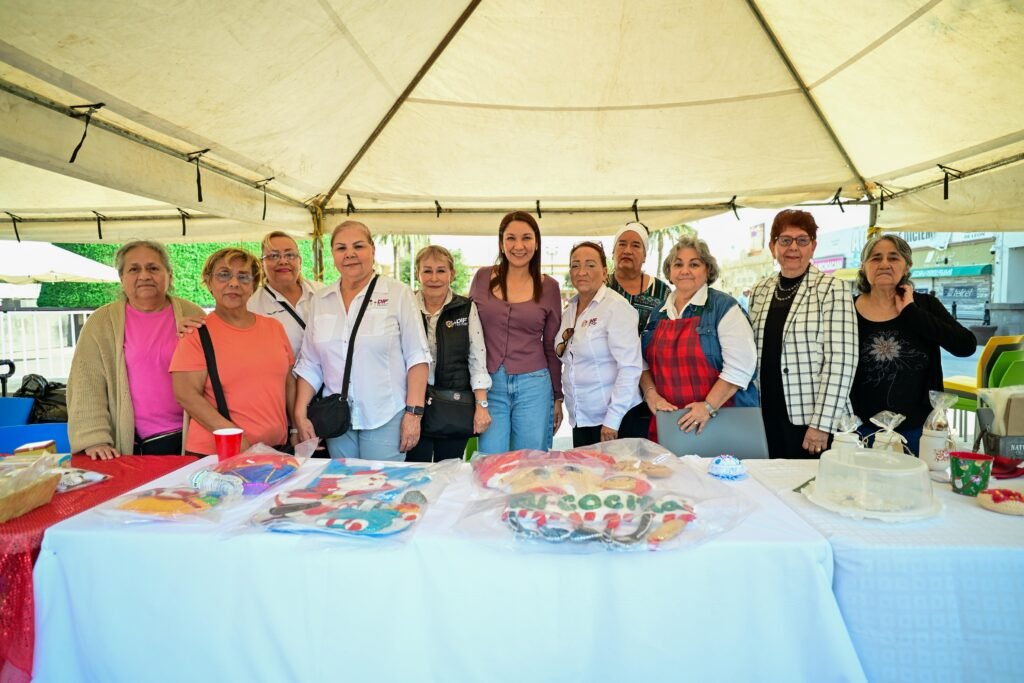 Fortalece DIF-Reynosa el talento de abuelitas con bazares