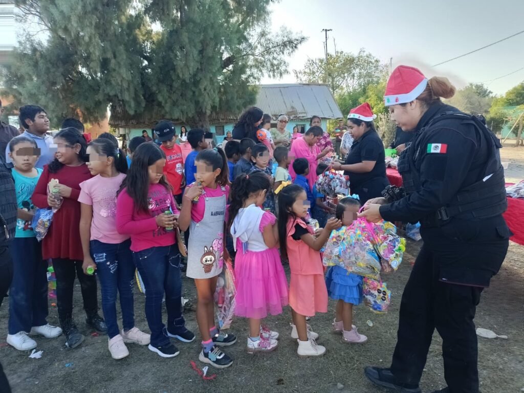 Con juguetes y convivencia, Guardia Estatal impulsa prevención social del delito en San Carlos