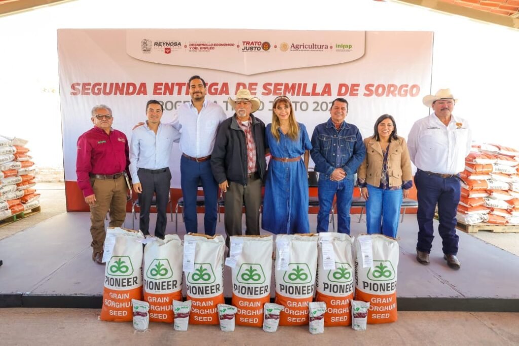 Reconocen verdadero apoyo del Alcalde Carlos Peña Ortiz a las familias del campo