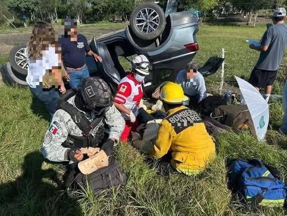 Silvia Casas, secretaria de Bienestar Social de Tamaulipas, sufre accidente carretero en Nuevo León