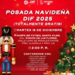 Posada Navideña DIF 2025 llegará a la colonia Rincón de las Flores
