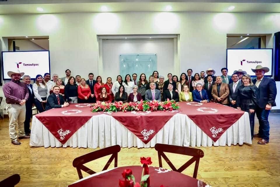 Reconoció Alcalde Carlos Peña Ortiz unidad y compromiso del Gobernador Américo Villarreal Anaya