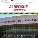 Ofrece Alcalde Carlos Peña Ortiz Albergue Temporal en Polideportivo Reynosa