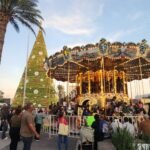 El Alcalde Carlos Peña Ortiz invita a disfrutar el espíritu navideño en la plaza principal de Reynosa