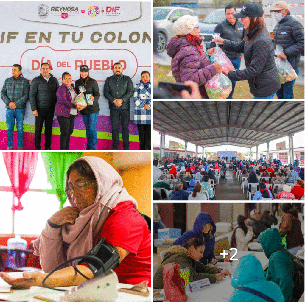 Lleva DIF-Reynosa Servicios Integrales a la Colonia Voluntad y Trabajo con Brigada “DIF en tu Colonia”