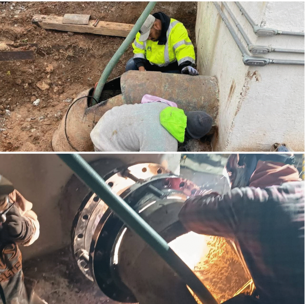 Instaló COMAPA válvula mariposa de 20 pulgadas en la Planta Benito Juárez