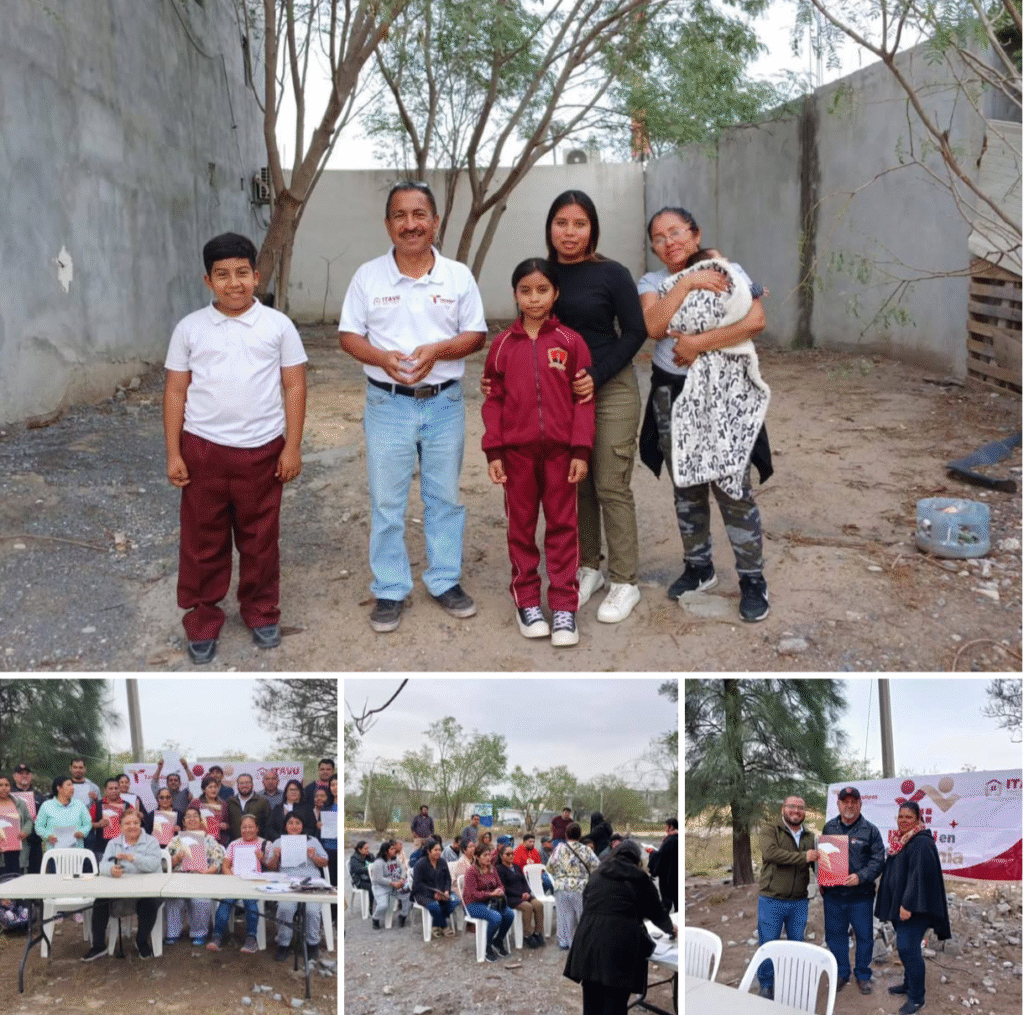 Garantiza ITAVU seguridad jurídica a hogares de Reynosa