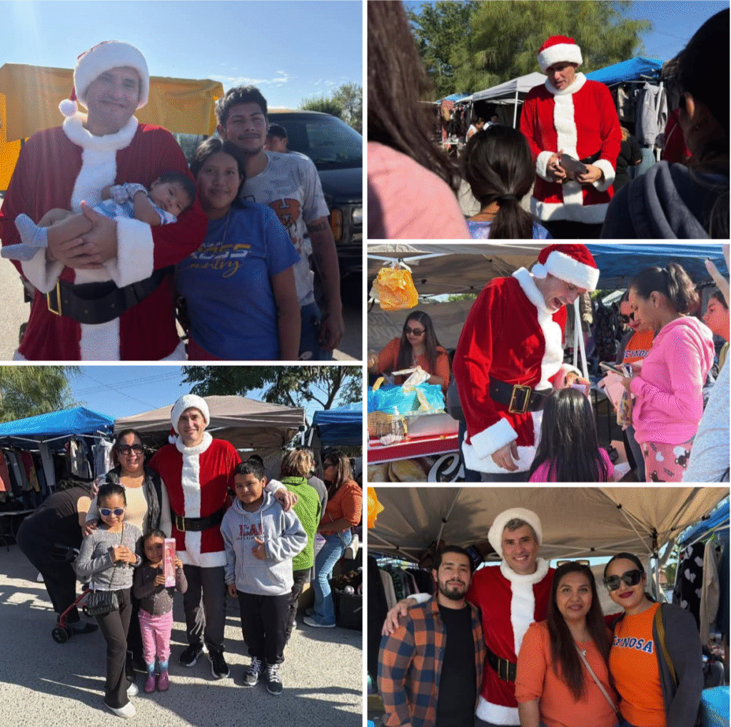 Entregó Juan Carlos Zertuche juguetes en el Domingazo Ciudadano en el Tianguis de Los Rieles