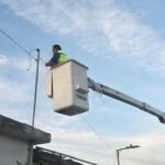 Imparable rehabilitación del alumbrado público en Reynosa