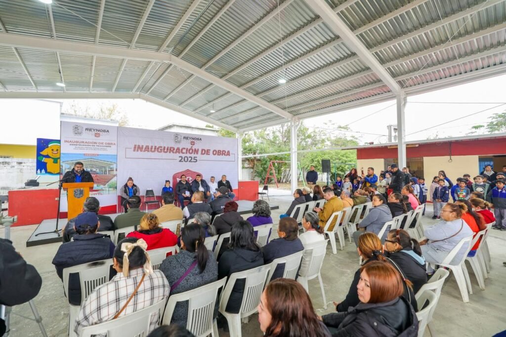 “Motiva infraestructura escolar a niños y niñas de Reynosa”, Director de escuela primaria.