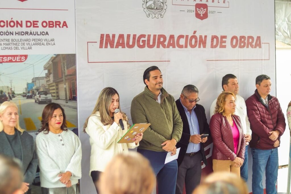 Mejora pavimentación hidráulica la vida de las familias en Lomas del Villar