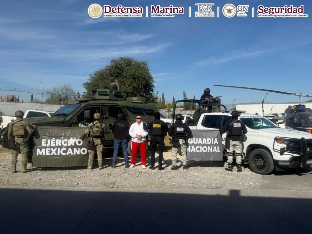 Autoridades federales detienen a presunto líder criminal en Matamoros