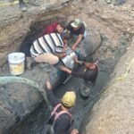 Concluyó COMAPA reparación en el emisor del Cárcamo 1