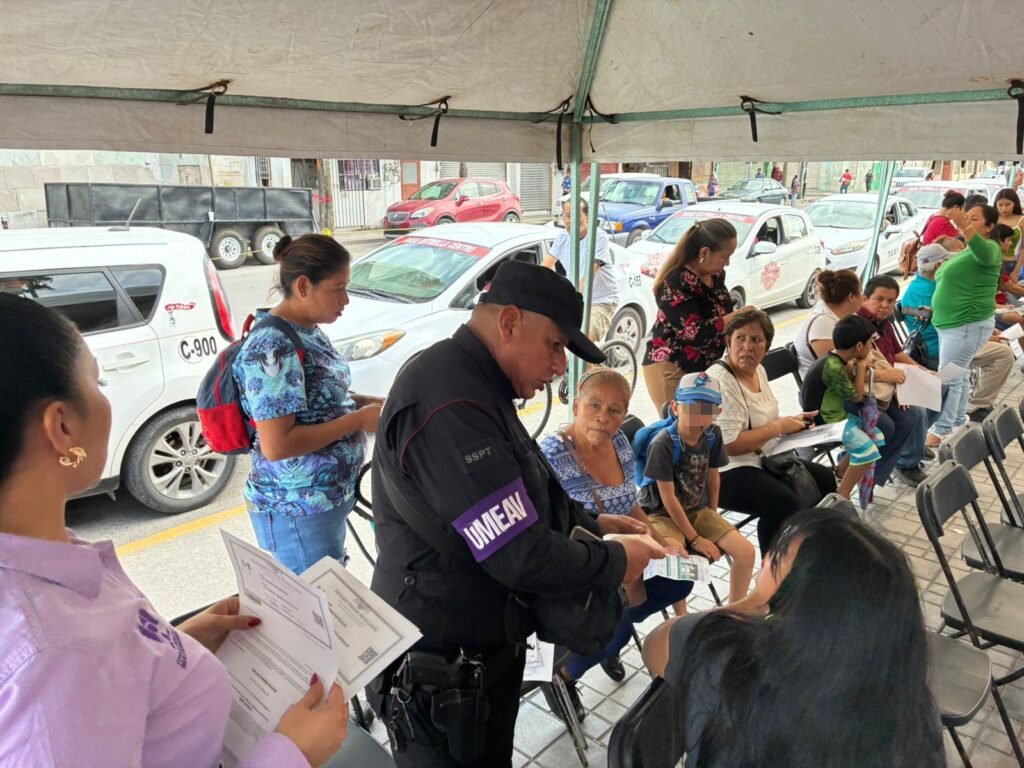 Previene Guardia Estatal de Género violencia familiar con proximidad en espacios públicos