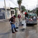 Realizó COMAPA acciones de mantenimiento en la colonia Pedro J. Méndez