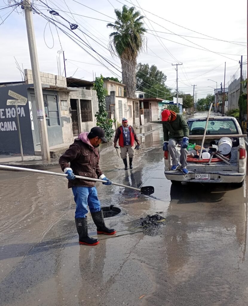 Realizó COMAPA acciones de mantenimiento en la colonia Pedro J. Méndez