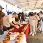 Celebraron Día de Reyes con mega rosca de 20 metros en el CEDES Victoria