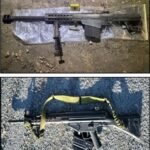 Guardia Nacional y Ejército Mexicano aseguraron armamento en Nueva Ciudad Guerrero