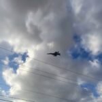 Ven avión de combate sobre Reynosa