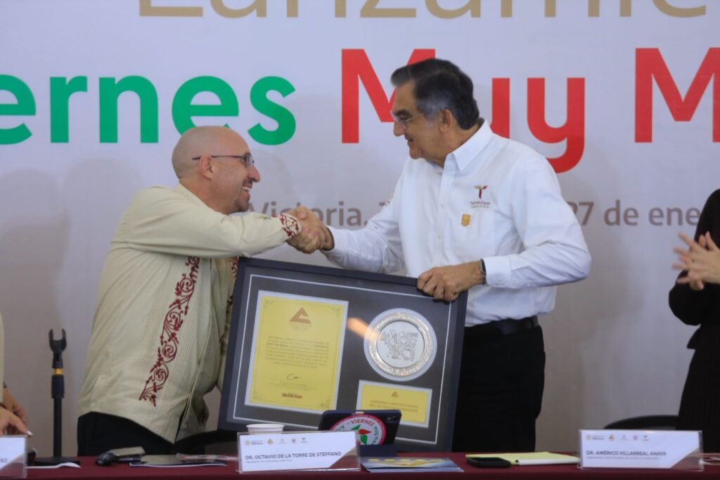 Reconoce CONCANACO SERVYTUR trabajo del gobernador Américo Villarreal al presentar “Viernes muy mexicano”