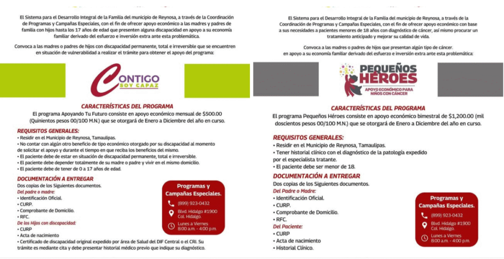 Inicia DIF-Reynosa registro de nuevo ingreso para programas de becas