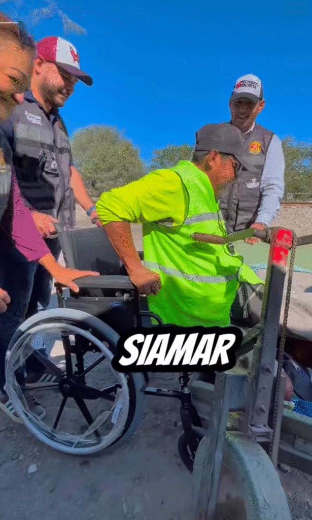 Cambia vidas SIAMARM con entrega de sillas de ruedas