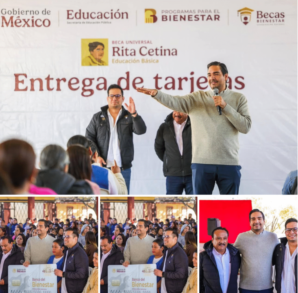 Becas Rita Cetina impulsa a estudiantes de secundaria en Villa Florida