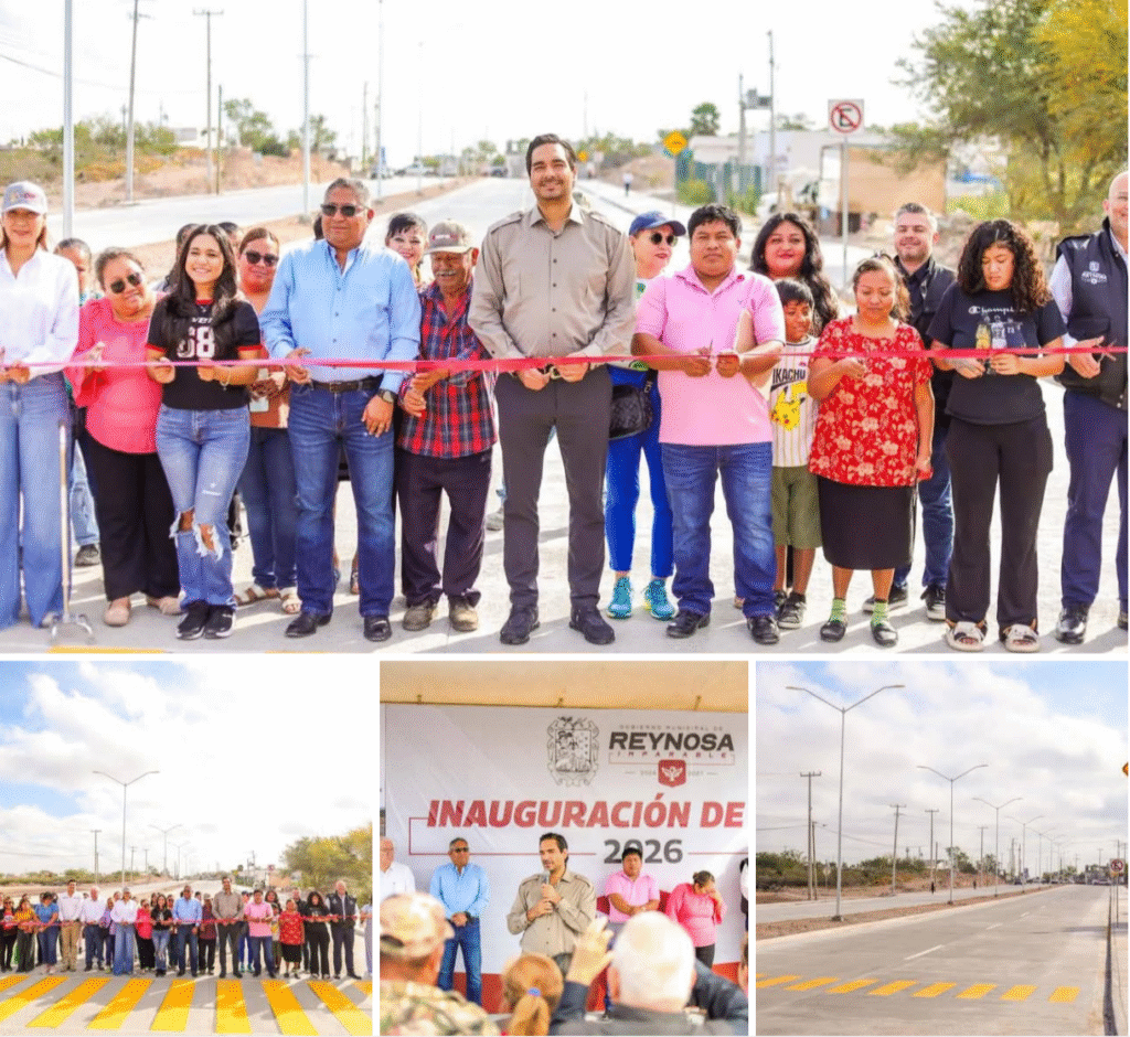 Inauguraron Alcalde y familias de Puerta Sur y Nuevo México la calle Morelos