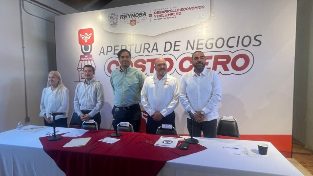 Presentaron Alcalde y Presidente de CANACO Reynosa el programa “Costo Cero” para fortalecer el Centro Histórico