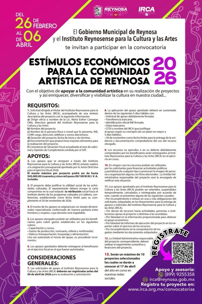 Impulsa Gobierno de Carlos Peña Ortiz a artistas locales con estímulos económicos