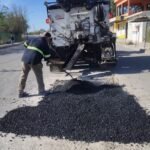 Intensifica Gobierno de Carlos Peña Ortiz labores de bacheo en Reynosa