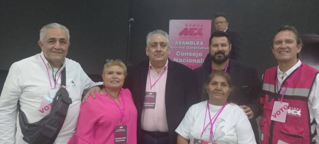 Somos MX formaliza dirigencia nacional; Acosta Naranjo asume la presidencia