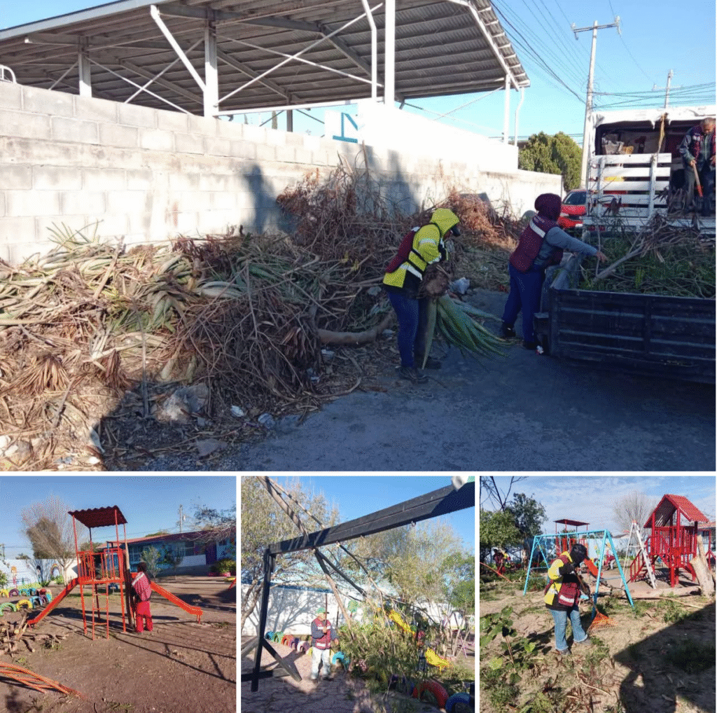 Impulsa Alcalde Carlos Peña Ortiz escuelas limpias y seguras