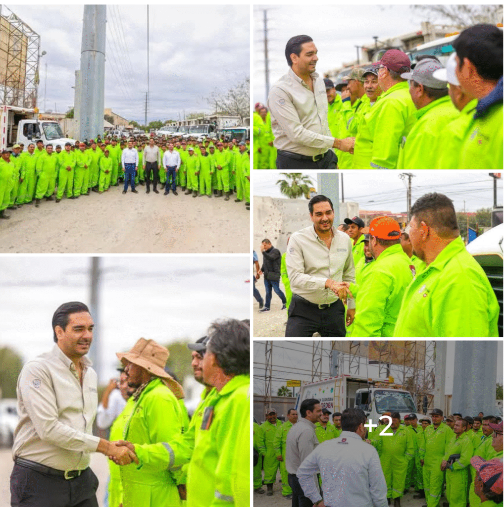 Entregó Alcalde Carlos Peña Ortiz uniformes y equipo a trabajadores de recolección