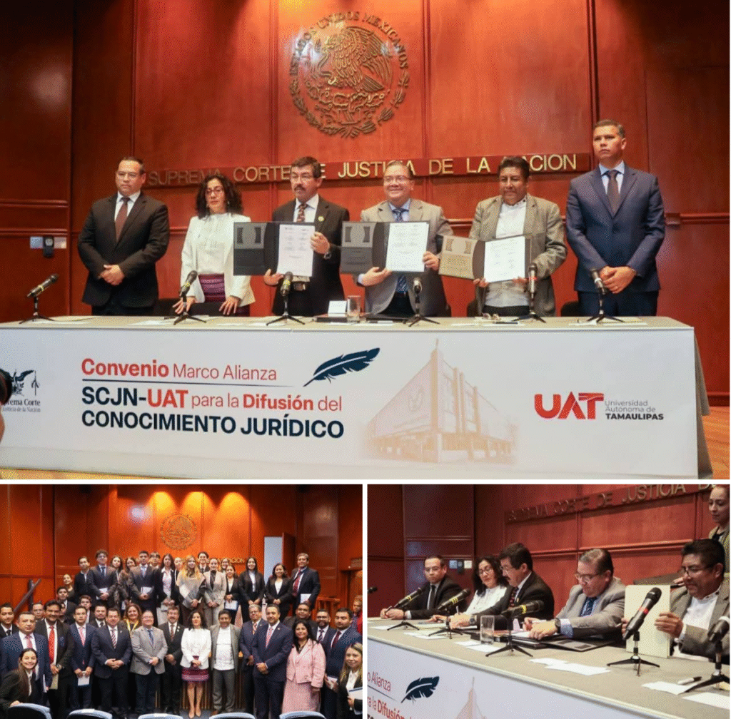 UAT y SCJN firman alianza para la difusión del conocimiento jurídico