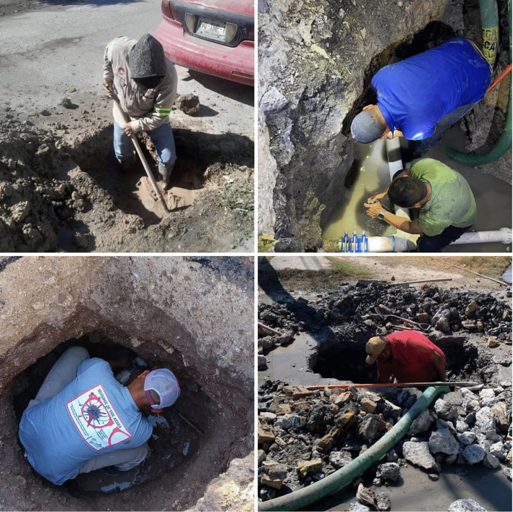 Atendió COMAPA más de 1,100 reportes de agua potable durante enero