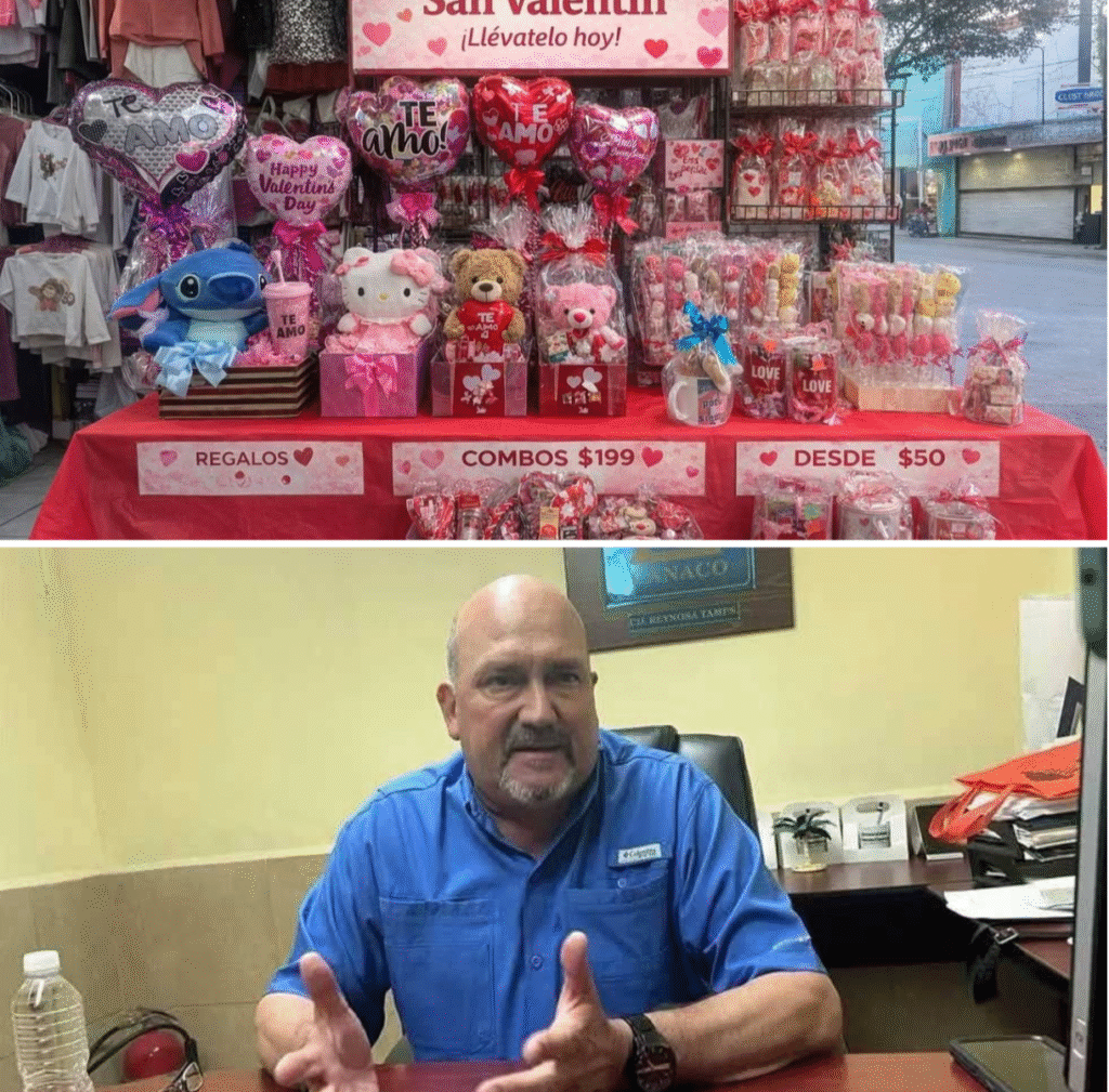 CANACO REYNOSA PREVÉ AUMENTO DE HASTA 30% EN VENTAS POR EL 14 DE FEBRERO