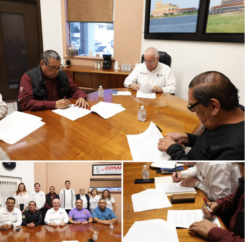 Firma COMAPA contrato colectivo con el Sindicato Industrial de Plomería y Electricidad