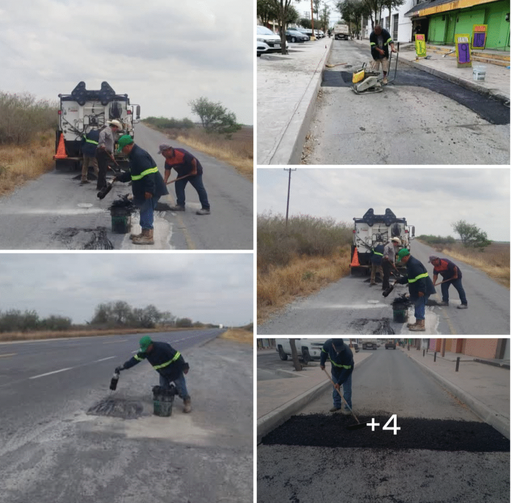 Rehabilitó Gobierno de Reynosa vialidades de la zona urbana y rural