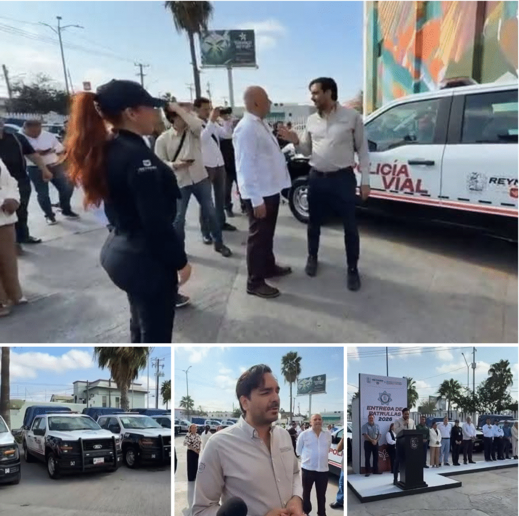 Refuerzan vigilancia vial en Reynosa con 14 nuevas patrullas