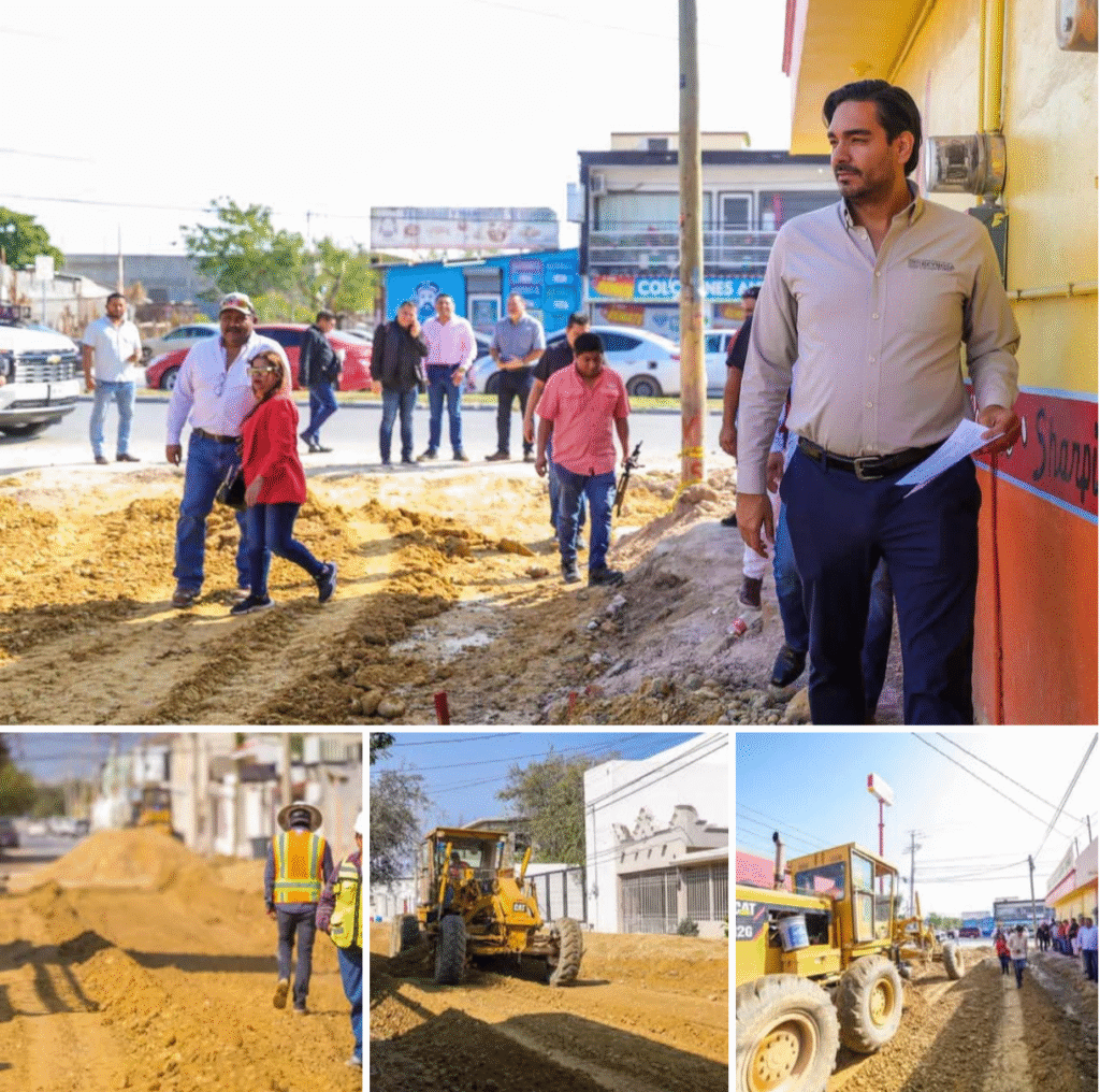 Continúa Gobierno de Reynosa con pavimentación de calles