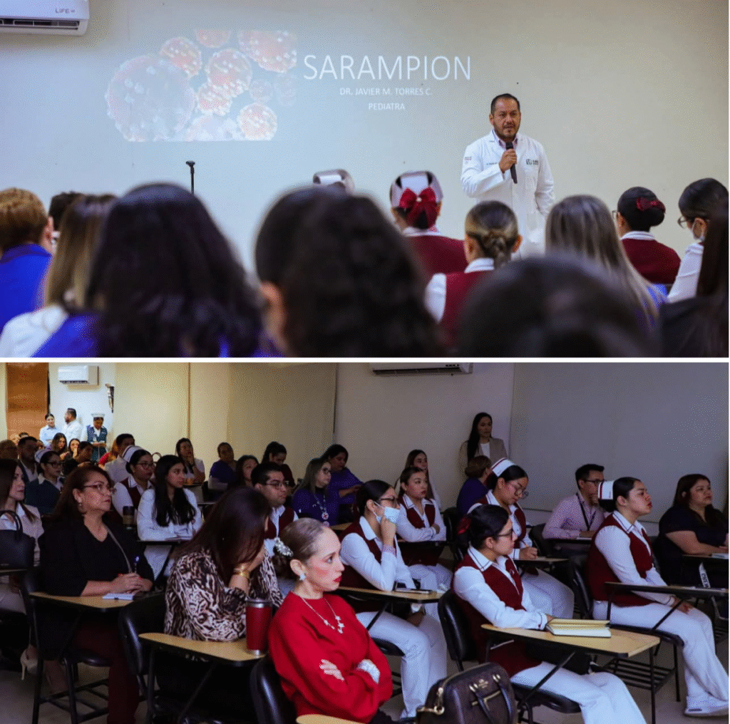 Ofrecen CETUM y Secretaría de Salud capacitación sobre sarampión