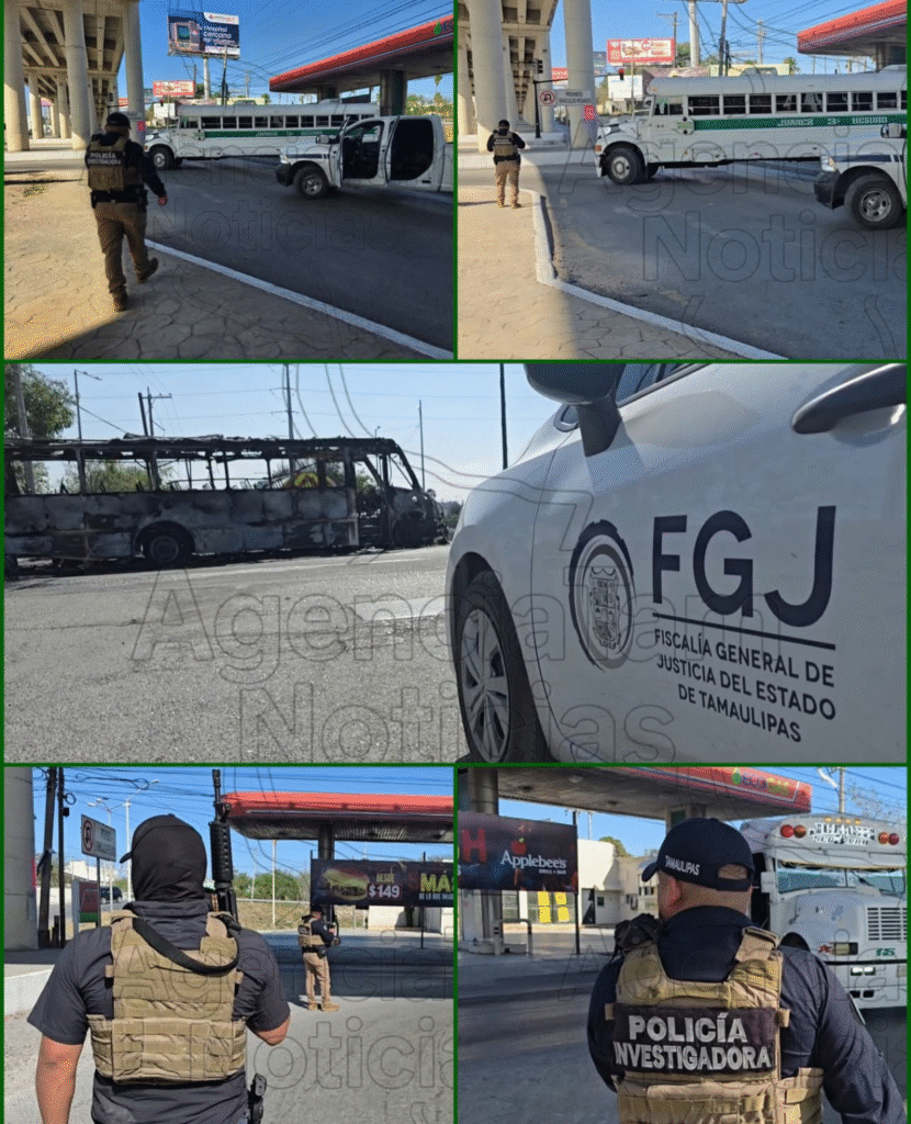 Restablecen circulación en Reynosa y zona ribereña tras acciones coordinadas de seguridad