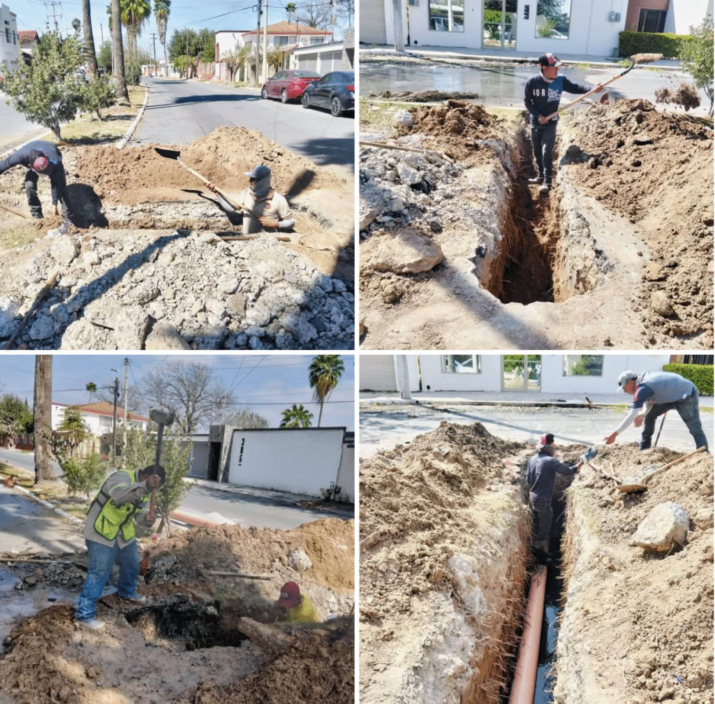 Reparó COMAPA descarga sanitaria en la colonia José de Escandón