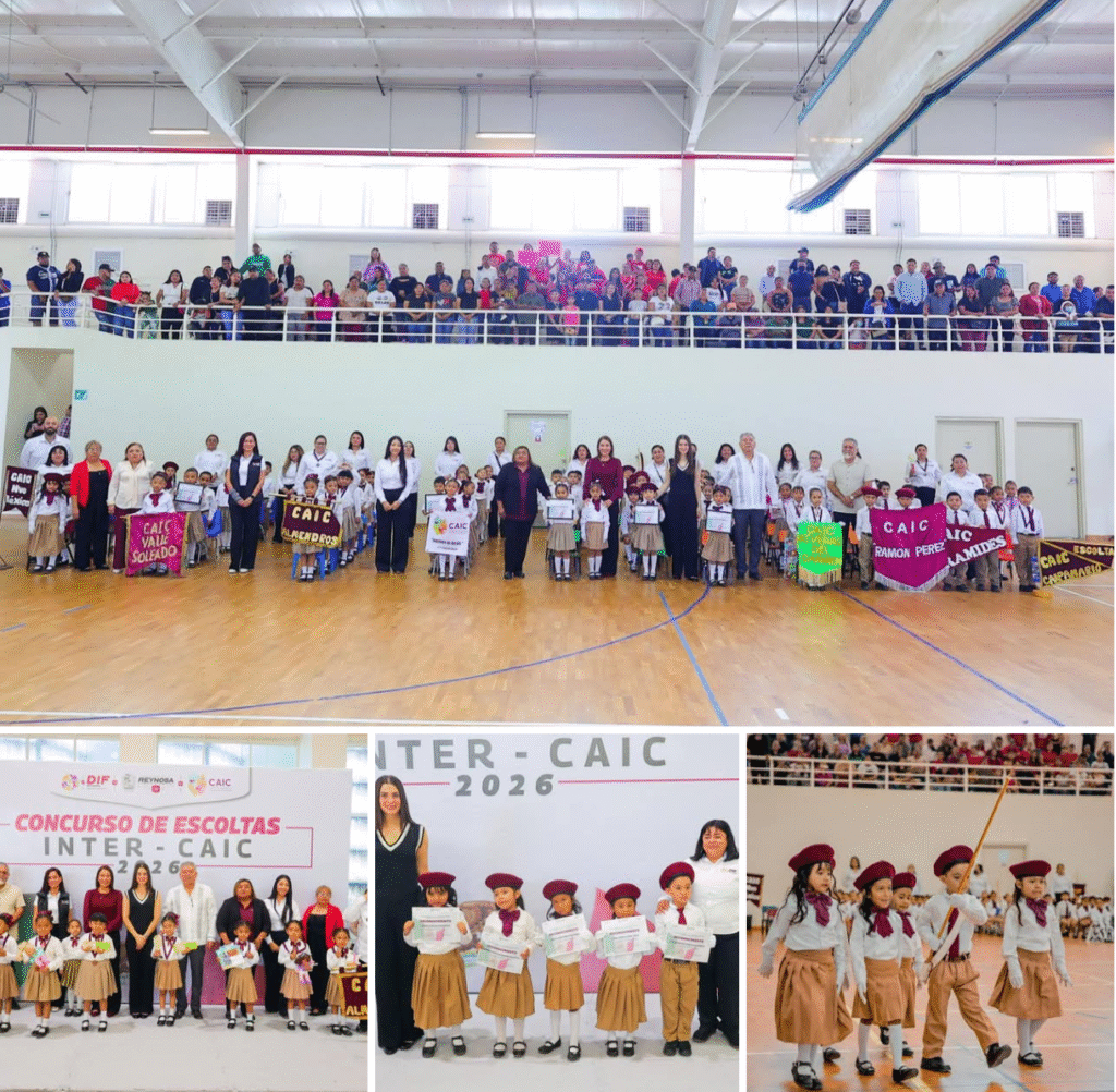 Fortalece DIF-Reynosa valores cívicos en la niñez con el Cuarto Concurso Inter CAIC 2026