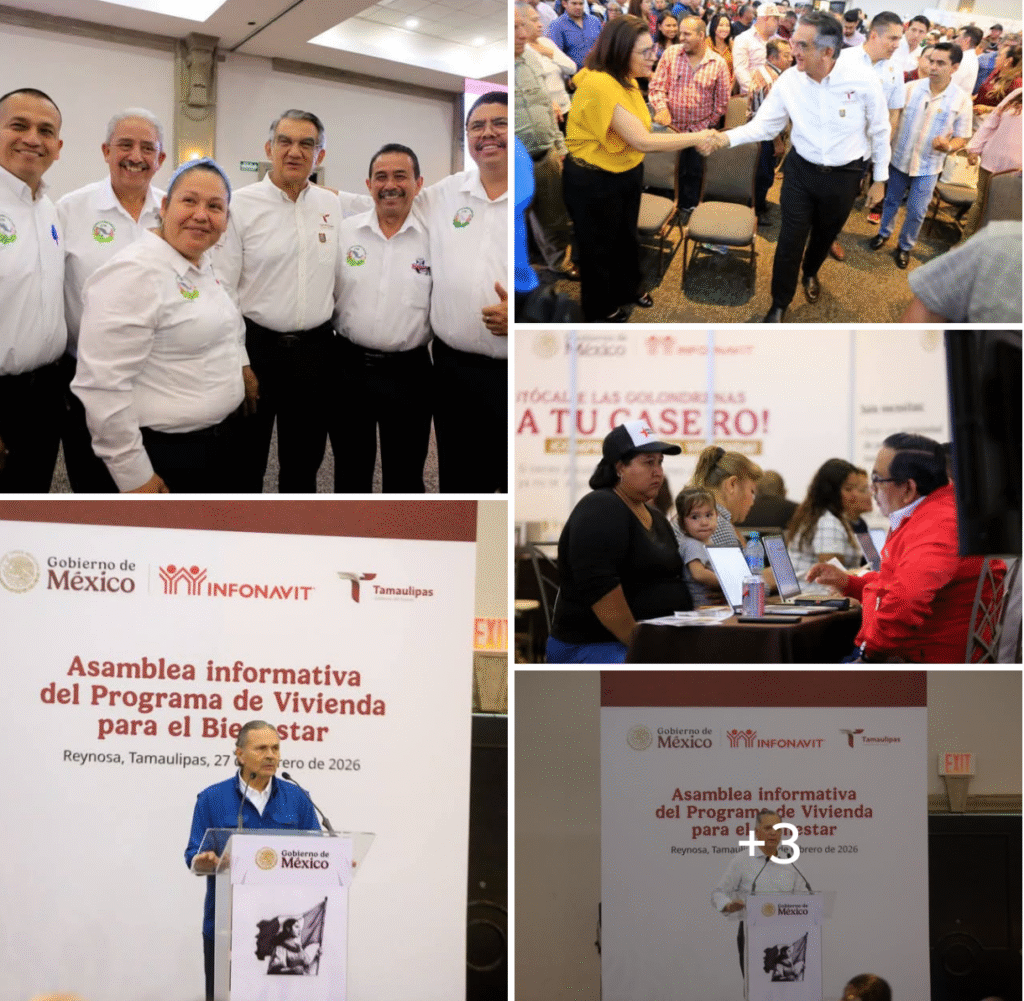 Reynosa tendrá 12 mil 300 viviendas de Infonavit: Américo