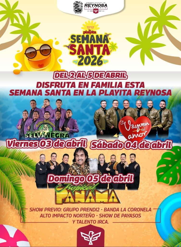 🎶🌴 ¡Lista la música para la Playita de Reynosa! 🌊🔥